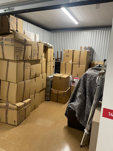 SJC Movers van used for smaller local moves and deliveries in Sutton